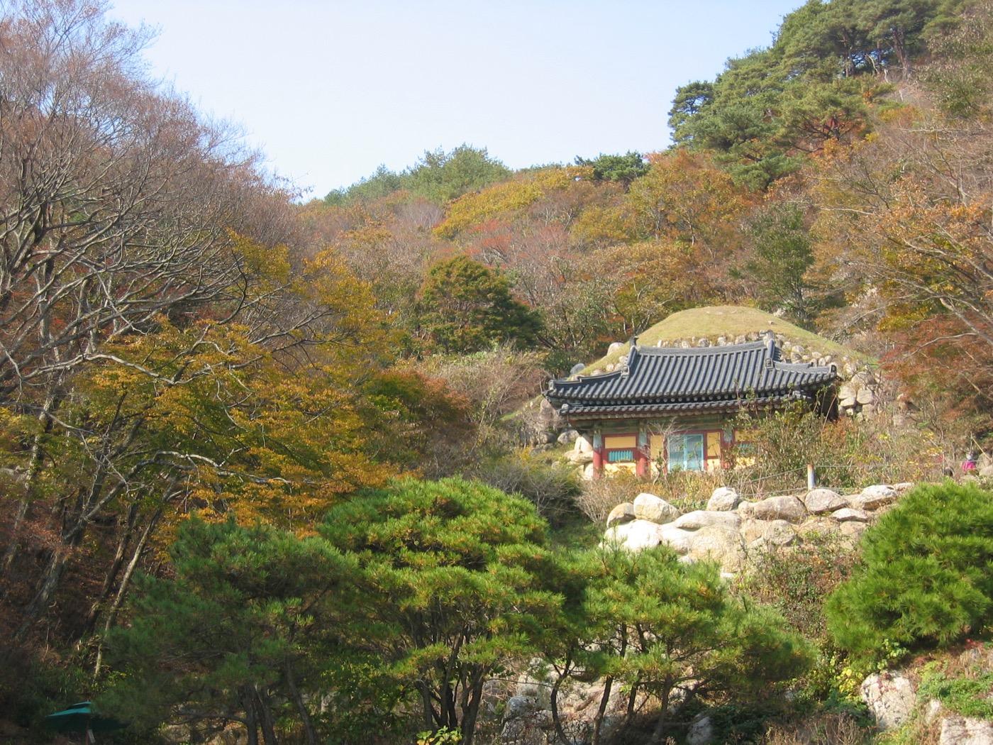 Stone Buddha at Seokguram Grotto on Mt. Tohamsan, Gyeongju — an 8th-century UNESCO site